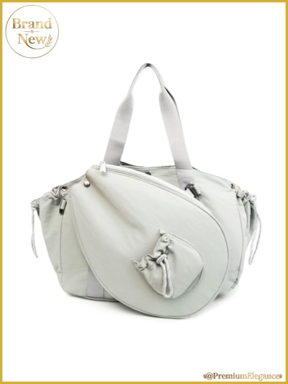 Tennis Racket Tote Bag with Detachable Crossbody Cover, Sports Equipment Bag,